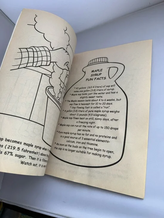 Set of 3 Nature/Farming Childrens Coloring Books- Sugarhouse Veggies Agriculture - Picture 8 of 10